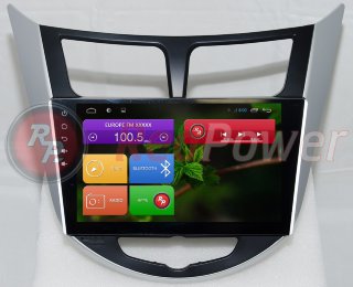 Штатная магнитола Hyundai Accent RB, HB Android 4.4+ CarPad 4 RedPower 21067BIPS