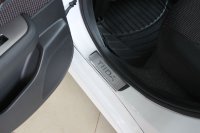 Накладки на пороги Nissan Tiida 2007+ BGT