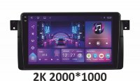 Штатна магнітола Soundbox S-8633 з CarPlay та 4G модем для BMW E46 3 Series 1999-2005 S4 2K-8633+360