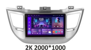 Штатна магнітола Soundbox S-6083 для Hyundai Tucson 2016-2018 з CarPlay та 4G S4 2K-6083+360