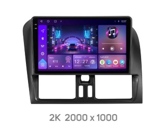 Штатна магнітола Soundbox S-1017  9"  з CarPlay та 4G для автомобіля  Volvo XC60 2008-2017 S4 2K-1017