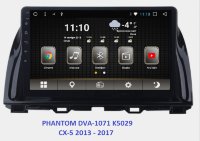 Штатная магнитола для Mazda CX-5 2012-2015 Phantom DVA-1071 K5029