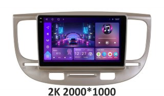 Штатна магнітола Soundbox S-8182 з CarPlay та 4G модемом для Kia Rio 2006-2011 S8 2K-8182