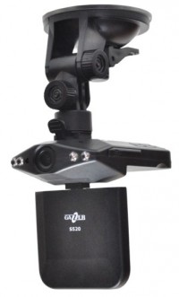Автомобильный видеорегистратор Gazer S520 + карта памяти 4 Гб