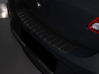 Накладка на бампер с загибом для Opel Astra J 5D 2010+ (DOUBLE) BGT
