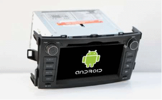 Штатная магнитола EasyGo A110 (Toyota Auris) Android + защитная плёнка 10 дюймов
