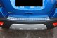 Накладка на бампер с загибом для Opel Mokka 2012+ (DOUBLE) BGT - Накладка на бампер с загибом для Opel Mokka 2012+ (DOUBLE) BGT