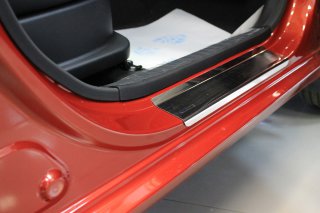Накладки на пороги Hyundai i10 I 2008-2013 BGT
