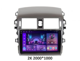 Штатна магнітола Soundbox S-9013  з CarPlay та 4G для Toyota Corolla 2008-2012 S4 2K-9013+360