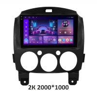 Штатна магнітола Soundbox S-7789 для Mazda 2  2007-2013 з CarPlay та 4G модемом S4 2K-7789