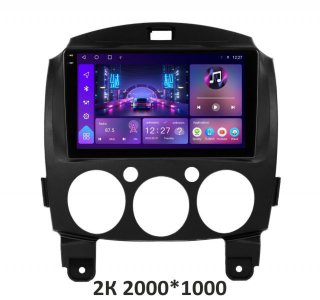Штатна магнітола Soundbox S-7789 для Mazda 2  2007-2013 з CarPlay та 4G модемом S4 2K-7789+360