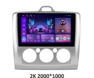 Штатна магнітола Soundbox S-9230  з CarPlay та 4G модемом для Ford Focus II 2006-2010 S4 2K-9230+360