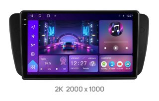 Штатна магнітола Soundbox S-9802 З CarPlay та 4G для Seat Ibaza 2008-2015 S4 2K-9802+360