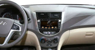 Штатная магнитола Synteco (Road Rover) SRTi на Hyundai Accent 2011