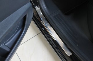 Накладки на пороги Peugeot 508 2011+ BGT