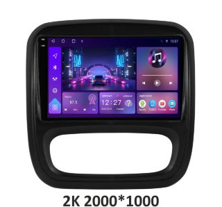 Штатна магнітола Soundbox S-3130 з CarPlay для Opel Vivaro 2014+/ Renault Trafic 2014+  з CarPlay та 4G S4 2K-3130+360