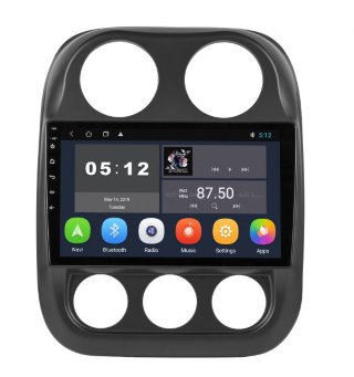 Штатний головний пристрій Soundbox SB-9237 2G для JEEP Compass 2015-2017
