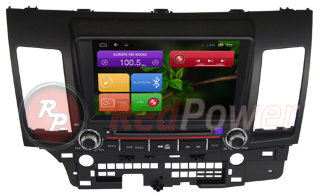 Штатная магнитола Mitsubishi Lancer X  Redpower 18037