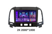 Штатна магнітола Soundbox S-8199 для Hyundai SantaFe 2006-2012 з CarPlay та 4G S8 2K-8199