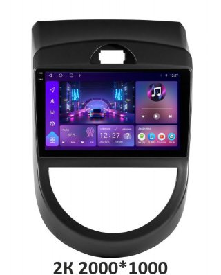 Штатна автомагнітола з CarPlay Soundbox S-6102 для Kia Soul 2010-2013  з CarPlay  та 4G S4 2K-6102+360