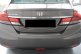 Накладка на бампер с загибом для Honda Civic 4D FL 2013+ (DOUBLE) BGT - Накладка на бампер с загибом для Honda Civic 4D FL 2013+ (DOUBLE) BGT