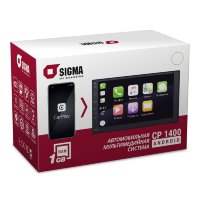 2-din автомагнитола SIGMA CP-1400 Android CarPlay