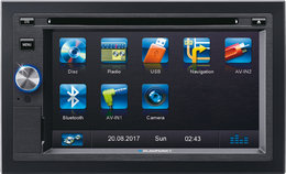 2-DIN магнитола Blaupunkt LAS VEGAS 570 DAB ready (Nav ready) black finished frame