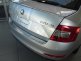 Накладка на бампер с загибом для Skoda Octavia III A7 2013+ (DOUBLE) BGT - Накладка на бампер с загибом для Skoda Octavia III A7 2013+ (DOUBLE) BGT