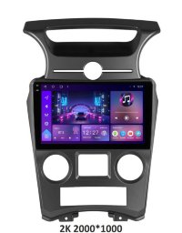 Штатний головний пристрій Soundbox S-1425 для Kia Carens 2007-2011  з CarPlay  та 4G модемом S4 2K-1425