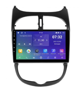 Штатна магнітола Soundbox SM-8114 для Peugeot 206  1998-2016 з CarPlay 2+32GB