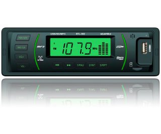 Автомагнитола Starlite STL-302 Black / Green