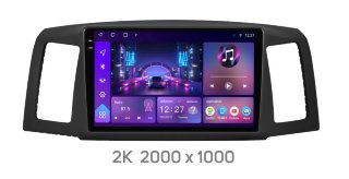 Штатна магнітола Soundbox S-9337 з CarPlay та 4G для Jeep Grand Cherokee 2004-2007 S4 2K-9337