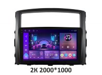 Штатна магнітола Soundbox S-8128 з CarPlay та 4G модемом для Mitsubishi Pajero Vagon IV 2007-2015 S4 2K-8128+360