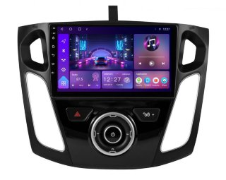 Штатна магнітола Soundbox S-9232B  з CarPlay та 4G модем  для Ford Focus 3 2012-2017 (активні кнопки) S4-9232B+360