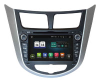 Штатная магнитола Hyundai Accent 2011+ Android 8.0 (TSA-2487) INCar