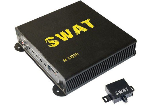 Автомобильный усилитель Swat M-1.1000 моноблок