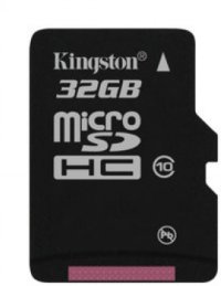 Карта памяти Kingston microSDHC 32 Гб Class 10