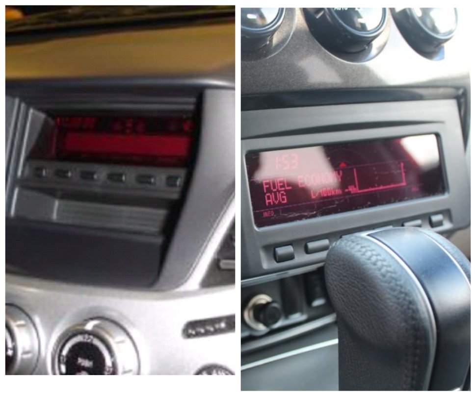 переходная рамка Mitsubishi L200 Pajero Montero Awm 781 24 102