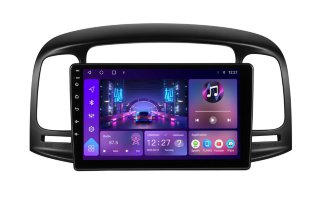 Штатна магнітола Soundbox S-9096 з CarPlay та 4G модемом для Hyundai Accent 2006-2011 S8-9096