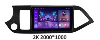 Штатна магнітола Soundbox S-1422  з CarPlay  та 4G модем для Kia Picanto  2011-2017 S4 2K-1422