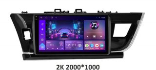 Штатна магнітола Soundbox S-1033 з CarPlay та 4G модем для Toyota Corolla 2013-2018/ Auris 2013-2018 S8 2K-1033