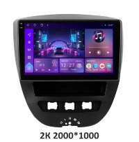 Штатна магнітола Soundbox S-1325 для Toyota Aygo 2005-2013 з CarPlay / Android Auto та 4G S4 2K-1325