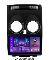 Штатна магнітола Soundbox S-8164  (QLed/ 2K) з CarPlay  та 4G для Nissan Qashqai 2007-2012 S42K-8164+360