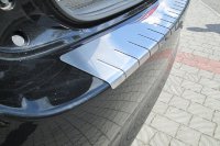 Накладка на бампер с загибом для Toyota Auris I 5D 2007-2012 (DOUBLE) BGT
