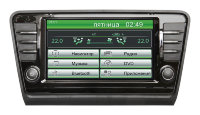 Штатная магнитола Synteco (Road Rover) SRTi на Skoda Octavia A7