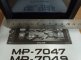 Андроид-магнитола 2DIN CYCLONE MP-7047 AND + 32 Gb (распродажа) - Андроид-магнитола 2DIN CYCLONE MP-7047 AND: фото спереди с размером рамки-проставки