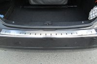 Накладка на бампер с загибом для Mercedes E Class W212 4D 2009+ (DOUBLE) BGT