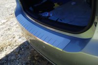 Накладка на бампер с загибом для Toyota Avensis III T27 4D 2012+ (DOUBLE) BGT