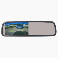 Зеркало с монитором Prime-X 043S (на штатном креплении)
