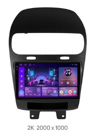 Штатна магнітола Soundbox S-2854 з Craplay та 4G для Dodge  Journey 2011-2020 S4 2K-2854+360